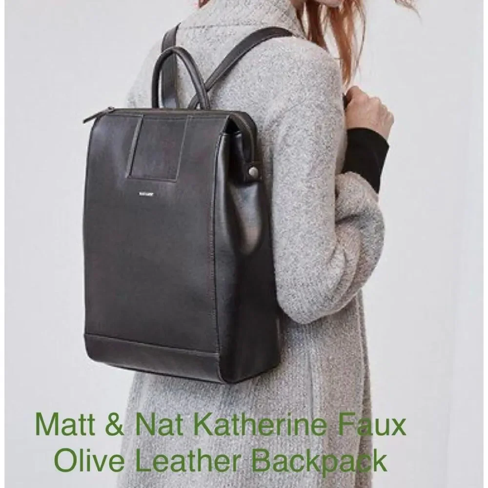 Matt-nat Women's Green and Khaki Bag